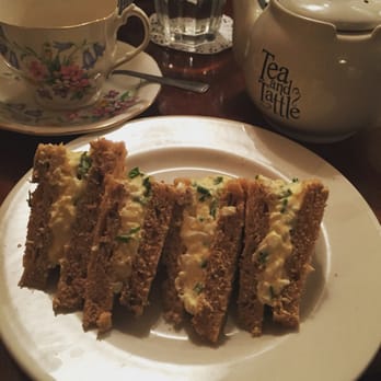 Tea and Tattle - Yummy egg salad sandwich - British Near Me - London, XGL Tea and Tattle - Yummy egg salad sandwich - British Near Me - London, XGL