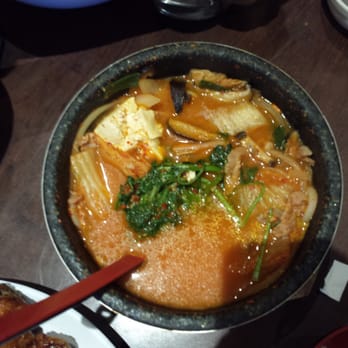 Bonchon Allston - Lunch - kimchi jjigae also comes with a side of rice - Korean Near Me - Allston, Massachusetts Bonchon Allston - Lunch - kimchi jjigae also comes with a side of rice - Korean Near Me - Allston, Massachusetts