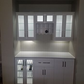 Simple Pro Handyman - After, home bar cabinets with LED lights and extra outlet. - Handyman Near Me Simple Pro Handyman - After, home bar cabinets with LED lights and extra outlet. - Handyman Near Me