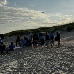Ocracoake Beach Fires