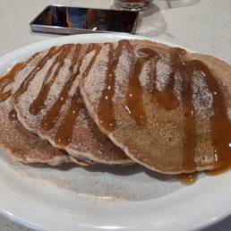 Their famous churro pancakes