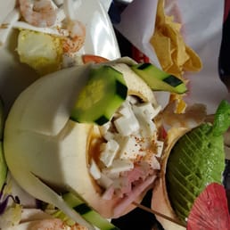 Shrimp Ceviche Taco