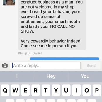 Fitzgerald's Barber & Supply - This is a message from the owner to me a customer who got his hair butchered by one of the owners so called gifted barbers - Barbers Near Me - Oklahoma City, Oklahoma Fitzgerald's Barber & Supply - This is a message from the owner to me a customer who got his hair butchered by one of the owners so called gifted barbers - Barbers Near Me - Oklahoma City, Oklahoma