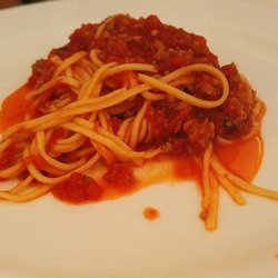Gino - Lamb rague spaghetti, the spaghetti is amazing