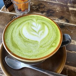 Rhythm & Brews - Matcha latte
