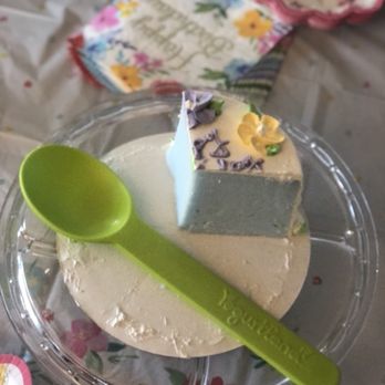 Yogurtland - Rocket pop flavor cake leftovers with the giant Yogurtland souvenir spoon - Ice Cream & Frozen Yogurt Near Me - San Diego, California Yogurtland - Rocket pop flavor cake leftovers with the giant Yogurtland souvenir spoon - Ice Cream & Frozen Yogurt Near Me - San Diego, California