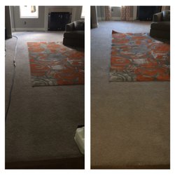 Home Beautification - Living room carpet and rug before & after