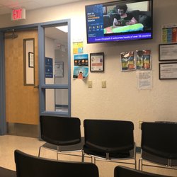 Clearwater Health Department - Second floor, one of the waiting rooms.