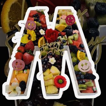 Fruits and Roots Distribution - Letter Fruit Tray - Fruits & Veggies Near Me - Flourtown, Pennsylvania Fruits and Roots Distribution - Letter Fruit Tray - Fruits & Veggies Near Me - Flourtown, Pennsylvania