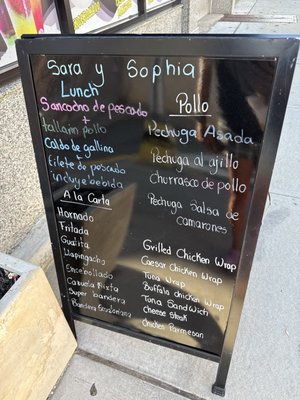 Menu photo 1 Sara & Sophia Restaurant Hackensack, NJ Menu photo 1 Sara & Sophia Restaurant Hackensack, NJ