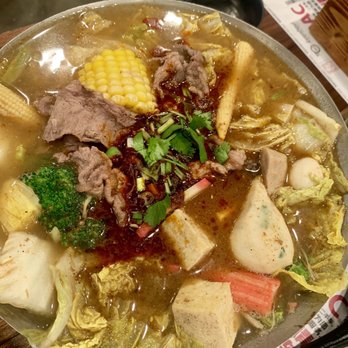 Pot on Fire - Chino, CA - Beef Satay Pot Spicy Level 3 out of 4 spice level: excellent and hot - Hot Pot Near Me - Chino, California Pot on Fire - Chino, CA - Beef Satay Pot Spicy Level 3 out of 4 spice level: excellent and hot - Hot Pot Near Me - Chino, California