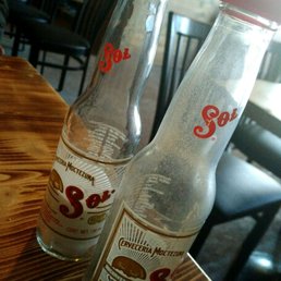 Salt and pepper shakers from hot sauce bottles. Salt and pepper shakers from hot sauce bottles.