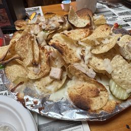 Chicken nachos