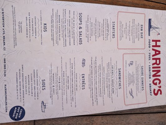 Menu photo 3 Haring's Noank Groton, CT