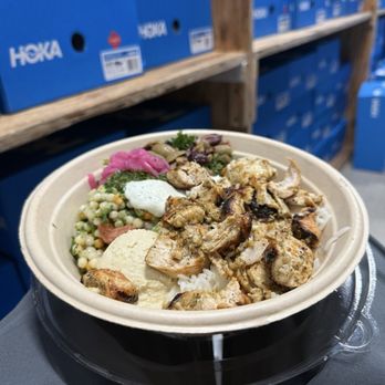 Luna Grill Clearfork - Santorini Bowl chopped chicken - Greek Near Me - Fort Worth, Texas Luna Grill Clearfork - Santorini Bowl chopped chicken - Greek Near Me - Fort Worth, Texas