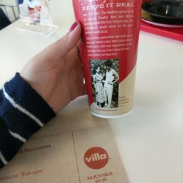 Their cups, trying to make them look authentic Their cups, trying to make them look authentic