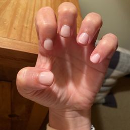 Boring color this time (bubble bath) but the most perfect gel Manicure with Shellac (Gel Color) Boring color this time (bubble bath) but the most perfect gel Manicure with Shellac (Gel Color)