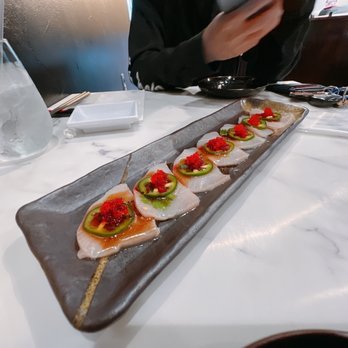 Akami Sushi Bar - Yellowtail Jalapeño Carpaccio - Sushi Bars Near Me - Apex, North Carolina Akami Sushi Bar - Yellowtail Jalapeño Carpaccio - Sushi Bars Near Me - Apex, North Carolina