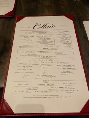 Menu photo 5 Cellaio Steak Monticello, NY Menu photo 5 Cellaio Steak Monticello, NY