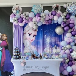 Artistic Party Designs - Frozen Themed Birthday Packages