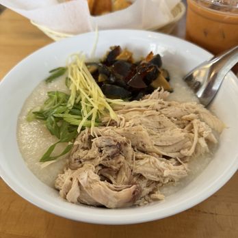 Secret Congee - Chicken congee - Asian Fusion Near Me - Seattle, Washington