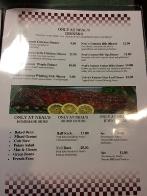 Menu photo 4 Neal’s Famous BBQ Hamilton, OH Menu photo 4 Neal’s Famous BBQ Hamilton, OH