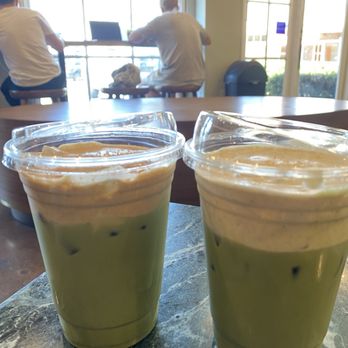 In-sīt Coffee - Banana Matcha and Biscoff Matcha - Coffee & Tea Near Me - Costa Mesa, California