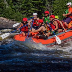 Club Raft - Going down the rapids