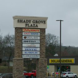 Dollar General - Located in a small strip mall.