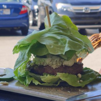 Flamme Burger - Keystone - Vegan Lamb Burger, I guess - Burgers Near Me - Indianapolis, Indiana Flamme Burger - Keystone - Vegan Lamb Burger, I guess - Burgers Near Me - Indianapolis, Indiana