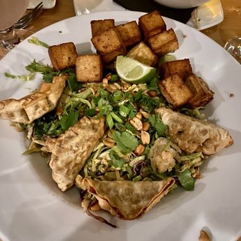 The Griffon Brewery and Gastropub - Dumpling crunch with tofu - Lounges Near Me - Lewiston, New York The Griffon Brewery and Gastropub - Dumpling crunch with tofu - Lounges Near Me - Lewiston, New York