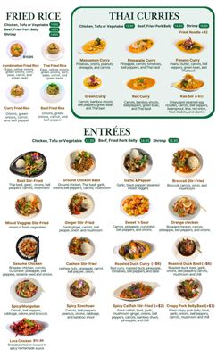 Menu photo 1 Benjarong Thai Restaurant Westchester, IL Menu photo 1 Benjarong Thai Restaurant Westchester, IL