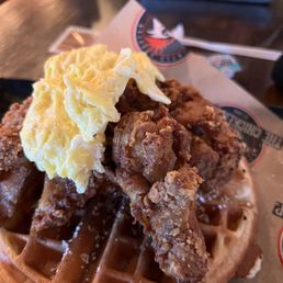Fried Chicken and Waffle