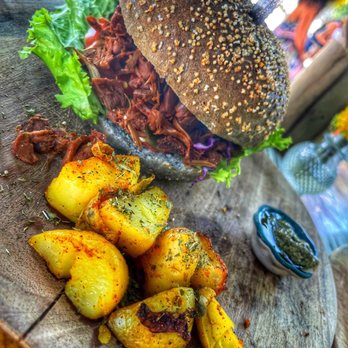 Liefs - BBQ jackfruit sandwich - Vegan Near Me - Tulum, ROO