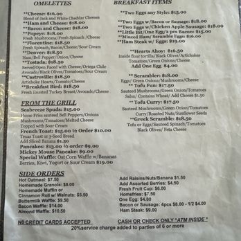Linda's Seabreeze Cafe - Menu - Breakfast & Brunch Near Me - Santa Cruz, California Linda's Seabreeze Cafe - Menu - Breakfast & Brunch Near Me - Santa Cruz, California