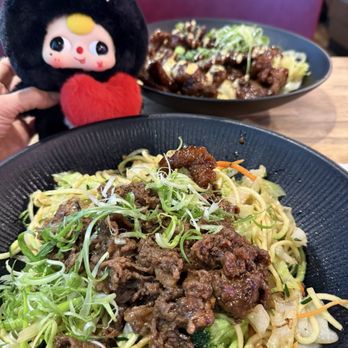 Wrap & Roll - Zoodles with beef. Lots of fresh veggies. - Asian Fusion Near Me - Pearland, Texas