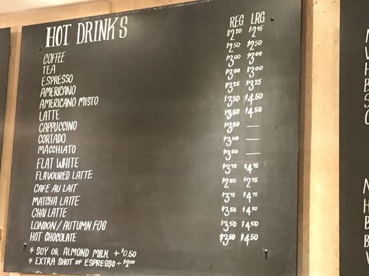 Menu photo 2 Mulberry Coffeehouse Hamilton, ON