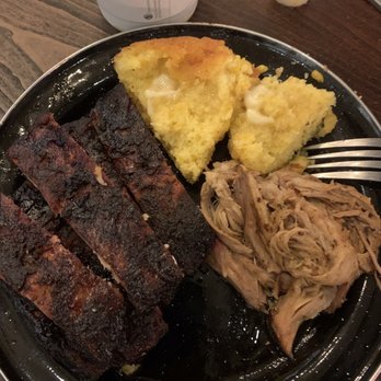 J Wild's - Ribs, pulled pork, cornbread, and coleslaw - Barbeque Near Me - Folsom, California