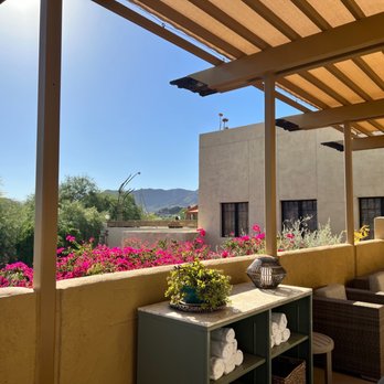 The Spa at Camelback Inn - Women's outdoor relaxation area - Day Spas Near Me - Scottsdale, Arizona The Spa at Camelback Inn - Women's outdoor relaxation area - Day Spas Near Me - Scottsdale, Arizona