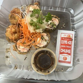 Sabai Thai Restaurant - Crunchy Salmon Roll (Tempura) - Thai Near Me - Melbourne, Florida