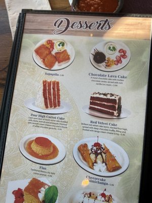 Menu photo 1 Agave's Mexican Grille Frankfort, KY
