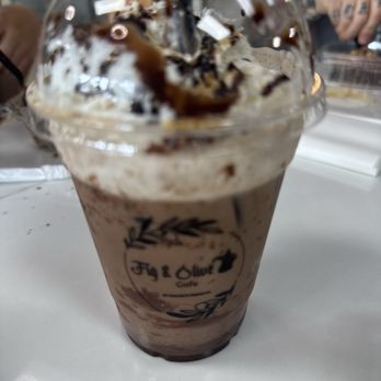 Fig and Olive Cafe - Nutella iced latte - Desserts Near Me - Greensboro, North Carolina Fig and Olive Cafe - Nutella iced latte - Desserts Near Me - Greensboro, North Carolina