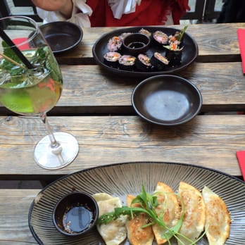Sonamu - Appetizers with some Hugo. - Korean Near Me - Frankfurt, HE Sonamu - Appetizers with some Hugo. - Korean Near Me - Frankfurt, HE