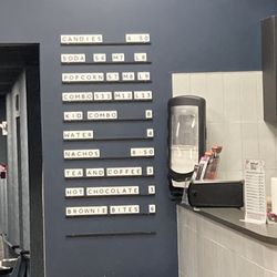 The Clairidge - Concession menu
