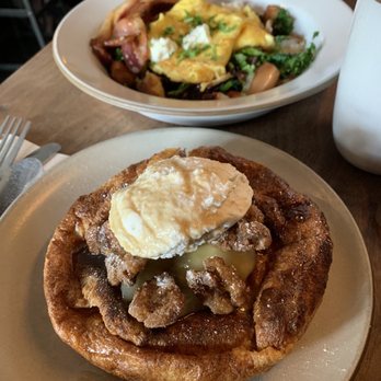 Outerlands - Dutch Pancake Baked in a Cast Iron Pan - New American Near Me - San Francisco, California Outerlands - Dutch Pancake Baked in a Cast Iron Pan - New American Near Me - San Francisco, California