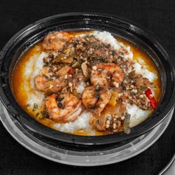 Breakfast Bites - Shrimp w/ grits