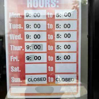 C&V Appliances - Current hours. CLOSED ON WEEKENDS! - Appliances Near Me - Hayward, California C&V Appliances - Current hours. CLOSED ON WEEKENDS! - Appliances Near Me - Hayward, California