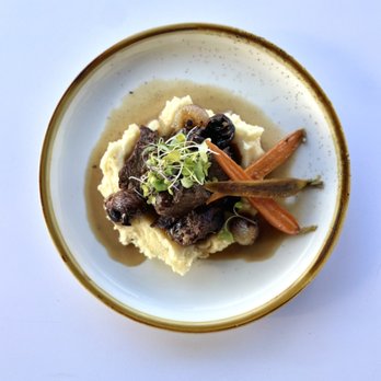 Lokma - Braised Short Ribs- rainbow carrots, crimini mushrooms, mashed potatoes & cipollini - Mediterranean Near Me - San Francisco, California Lokma - Braised Short Ribs- rainbow carrots, crimini mushrooms, mashed potatoes & cipollini - Mediterranean Near Me - San Francisco, California