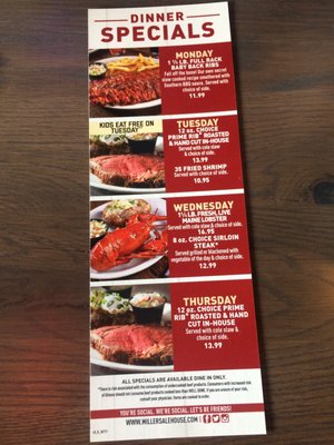 Menu photo 6 Miller's Ale House Aurora, IL