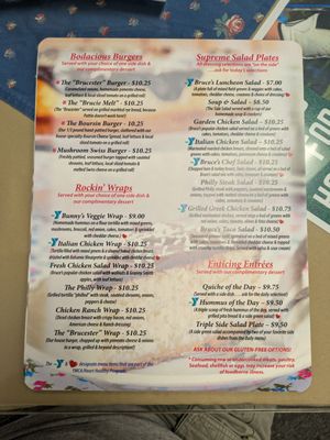 Menu photo 3 Bruce's Fabulous Foods Marion, NC